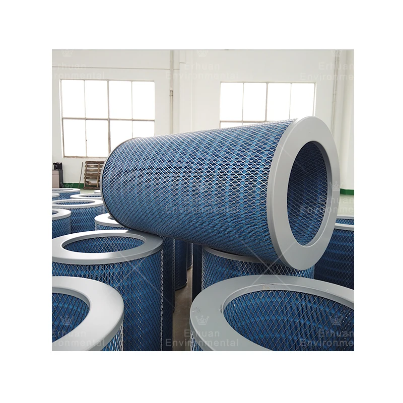 High Efficiency Industrial Spare Parts Dust Collector Oval Air Filter Cartridge EH/Z3266