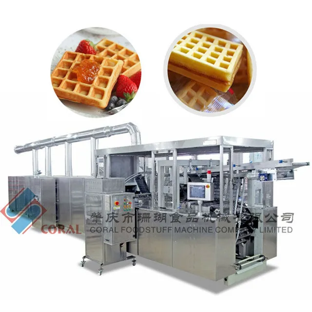 Best Price Automatic Making waffle Maker Machine  Waffle Production Line for Sale