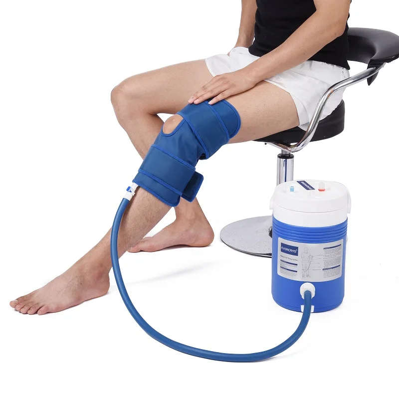 Evercryo physical cold therapy compression system for swelling sprain