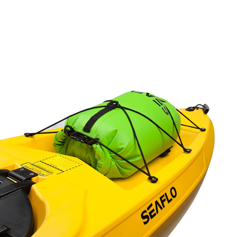 SEAFLO factory OEM ODM acceptable chinese cheap plastic kayak solo sit on top fishing kayak with paddle life jacket for sale