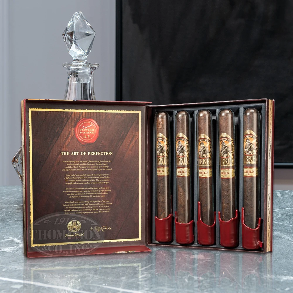 Custom cigar boxes with logo packaging paper gift box display for cigar kit tobacco box on sale