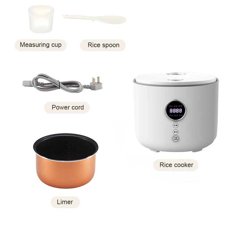 In stock 2L Automatic Smart Digital Touch LCD Multi Non-Stick Home Electric Digital Rice Cooker