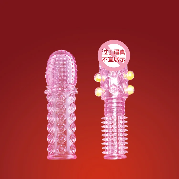 2023 extremely sexy product China SHIDUNSI crystal sleeve silicone spike condom crystal condom for men sex toy
