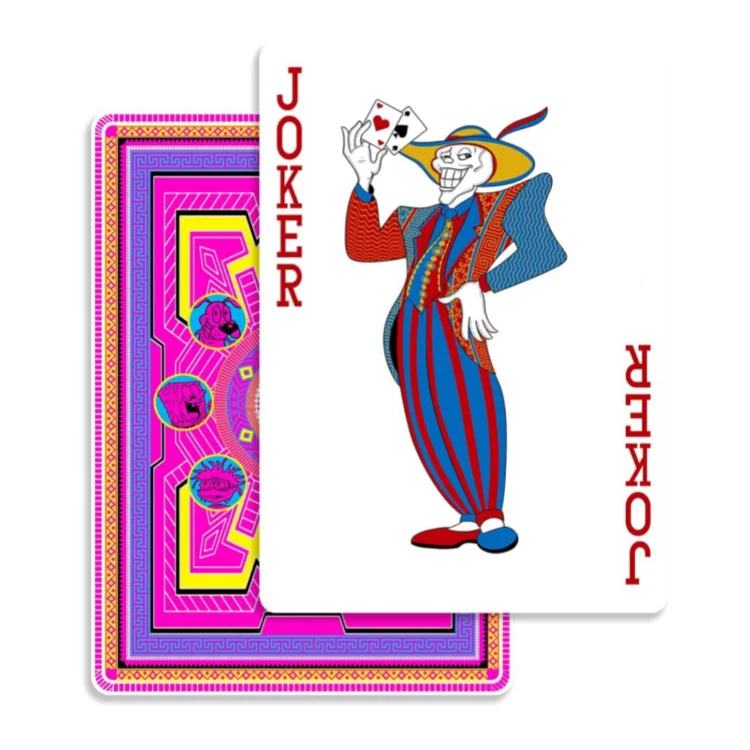 Free Sample Custom Design Your Logo Paper Printed Box Plastic Pvc Waterproof Poker Deck Blank Playing Cards