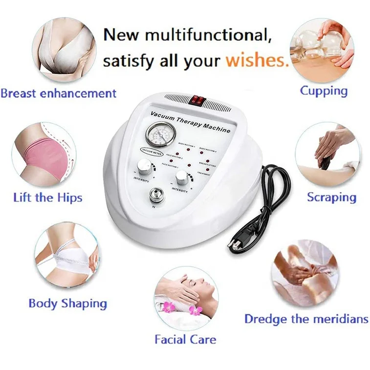 2021 Adjust Models Butt Enlargement Cellulite Slimming Lymphatic Suction Buttocks Breast Massager Cupping Vacuum Therapy Machine