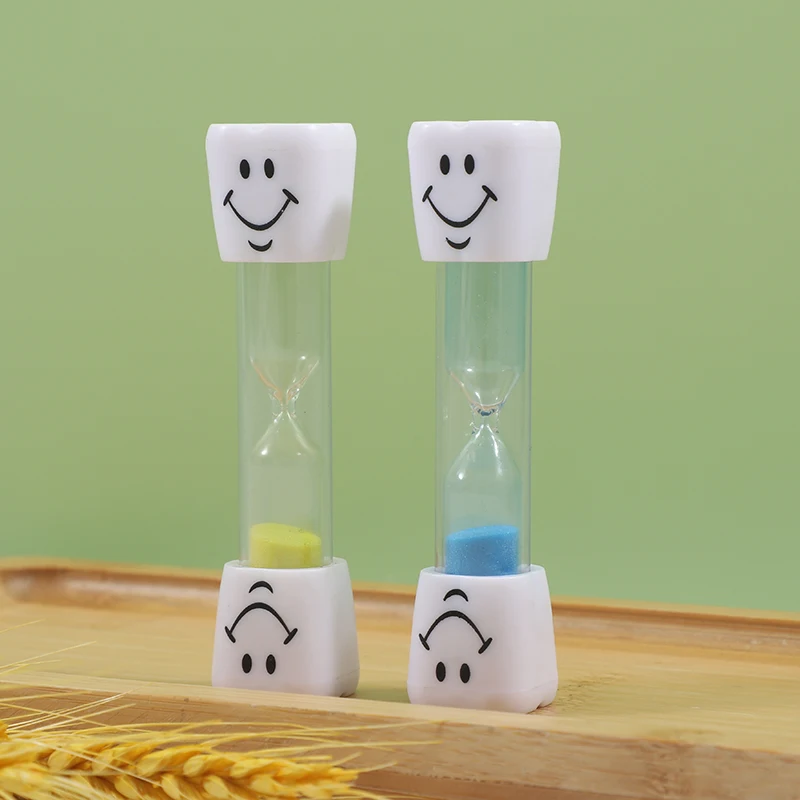 Werbe geschenk 1/3/5/10 Minute Sanduhr 60 Sekunden Smiling Sandglass Tooth Kinder Timer Sanduhren