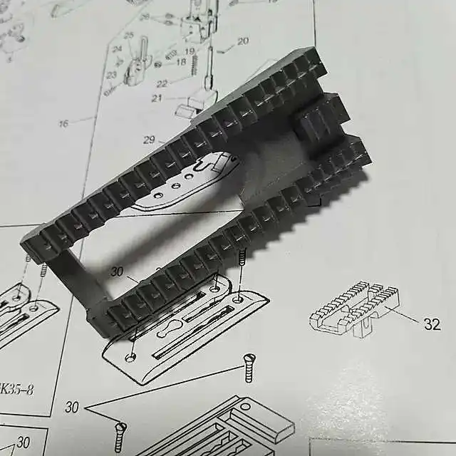 3507143 Feed dog for GK35 bag closing machine Bag sewing machine spare parts / accessories