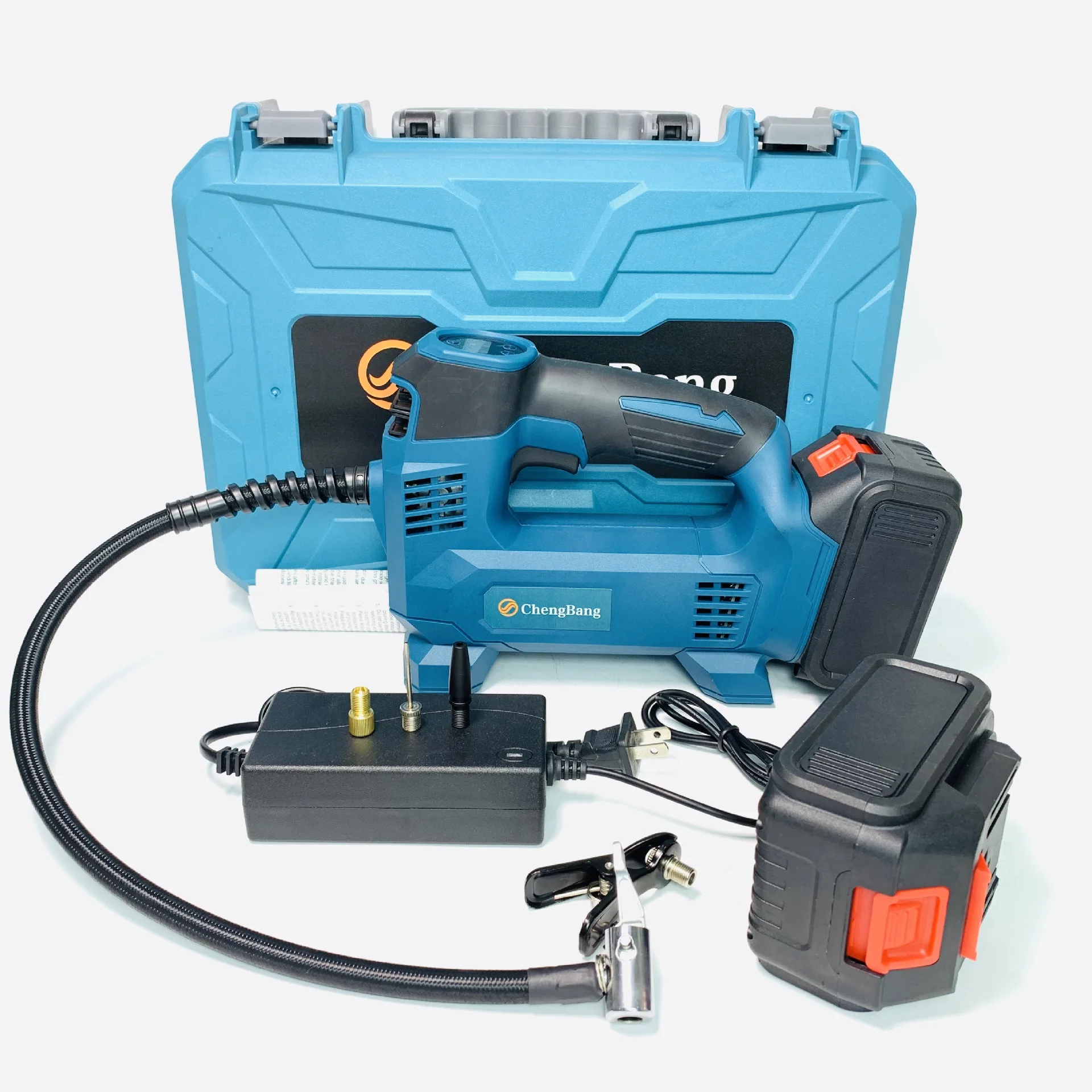 20V Portable Outdoor Lithium Electric Tyre Inflators 830kpa Rechargeable Tire Inflatable Pump Cordless Mini Air Compressor Pump