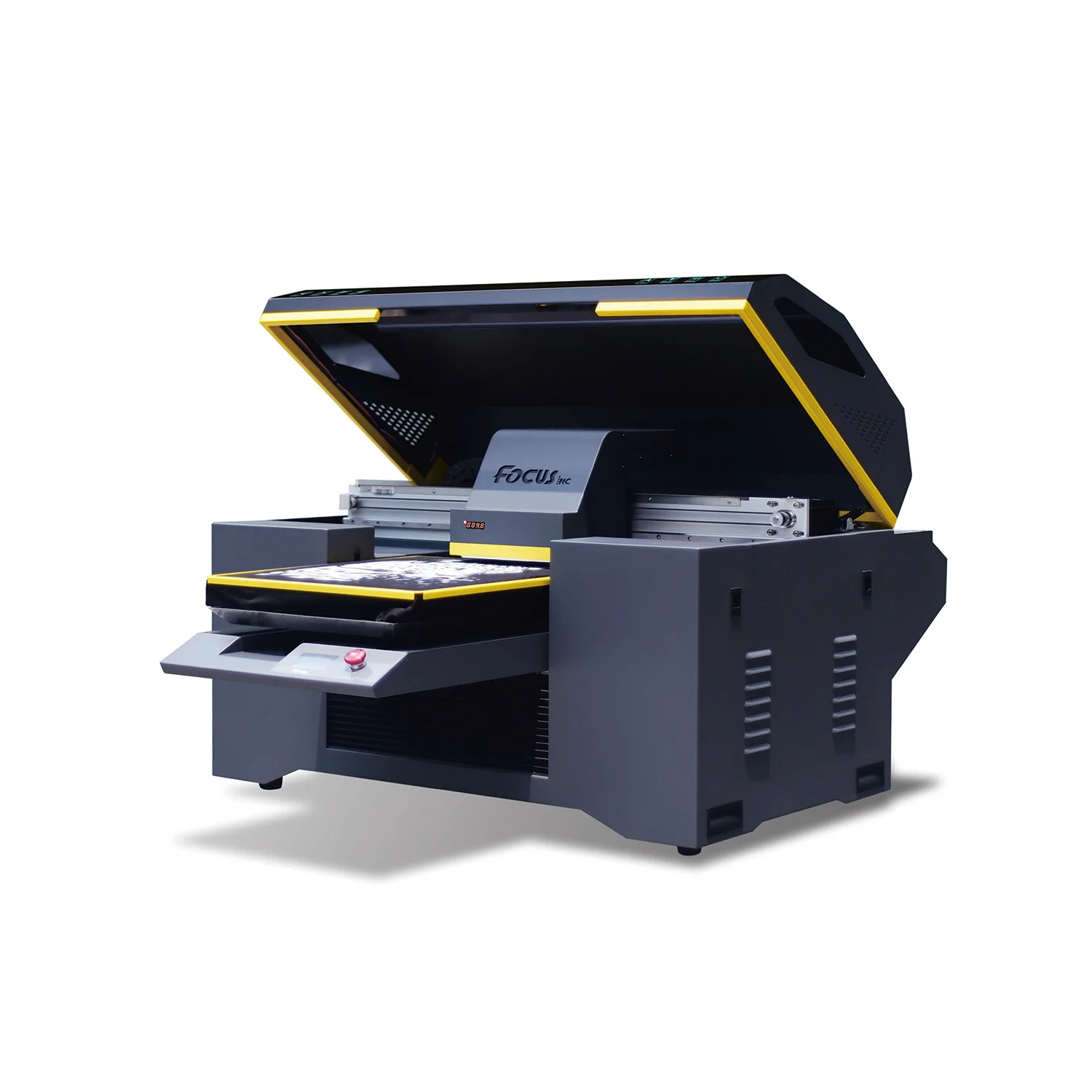 Industrial digital inkjet a2 flatbed printer tshirt machine for direct print on garment textile bags shoes socks