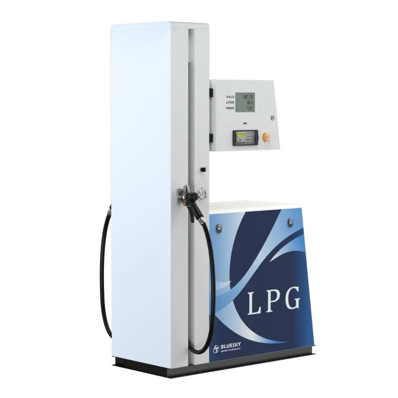 Single Double Nozzlse LPG Dispenser Petrol Station Fuel Filling Machine with Fuel and LPG for Gas Station