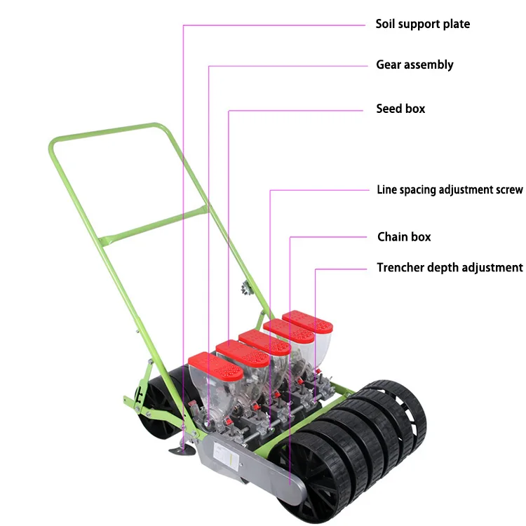 High quality 6 row Vegetable Seeder Onion Seed Planter Vegetable Seeder Carrot Seeder