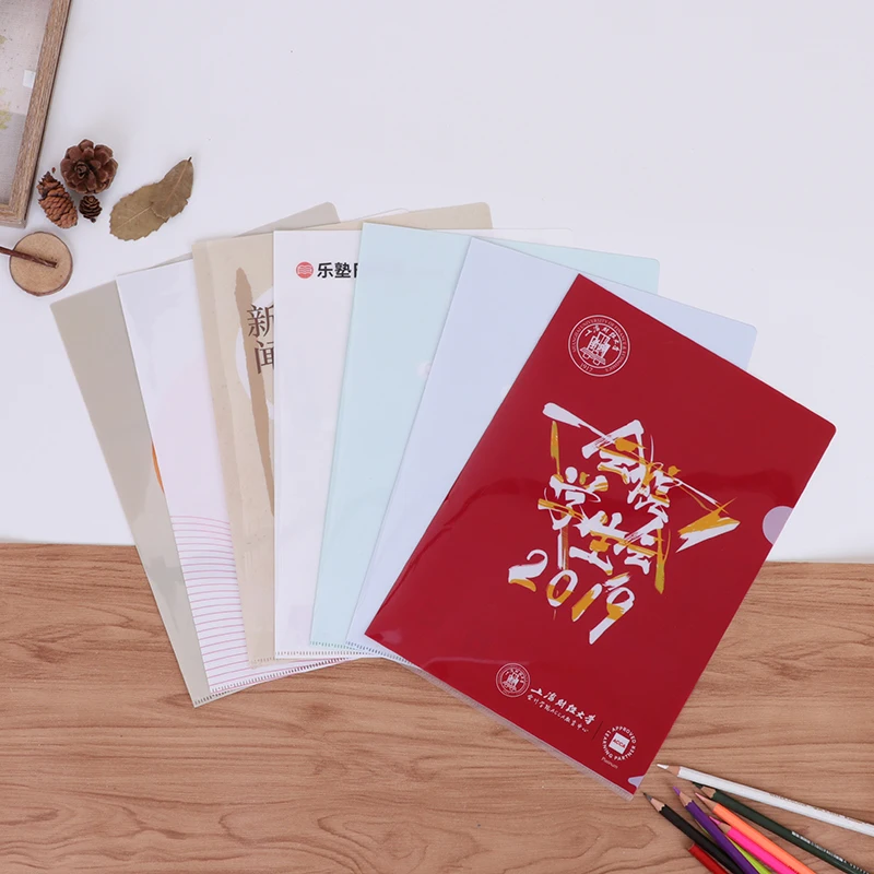 Wholesale Customized File PP Folder A4 Size Presentation Folders With Custom Logo
