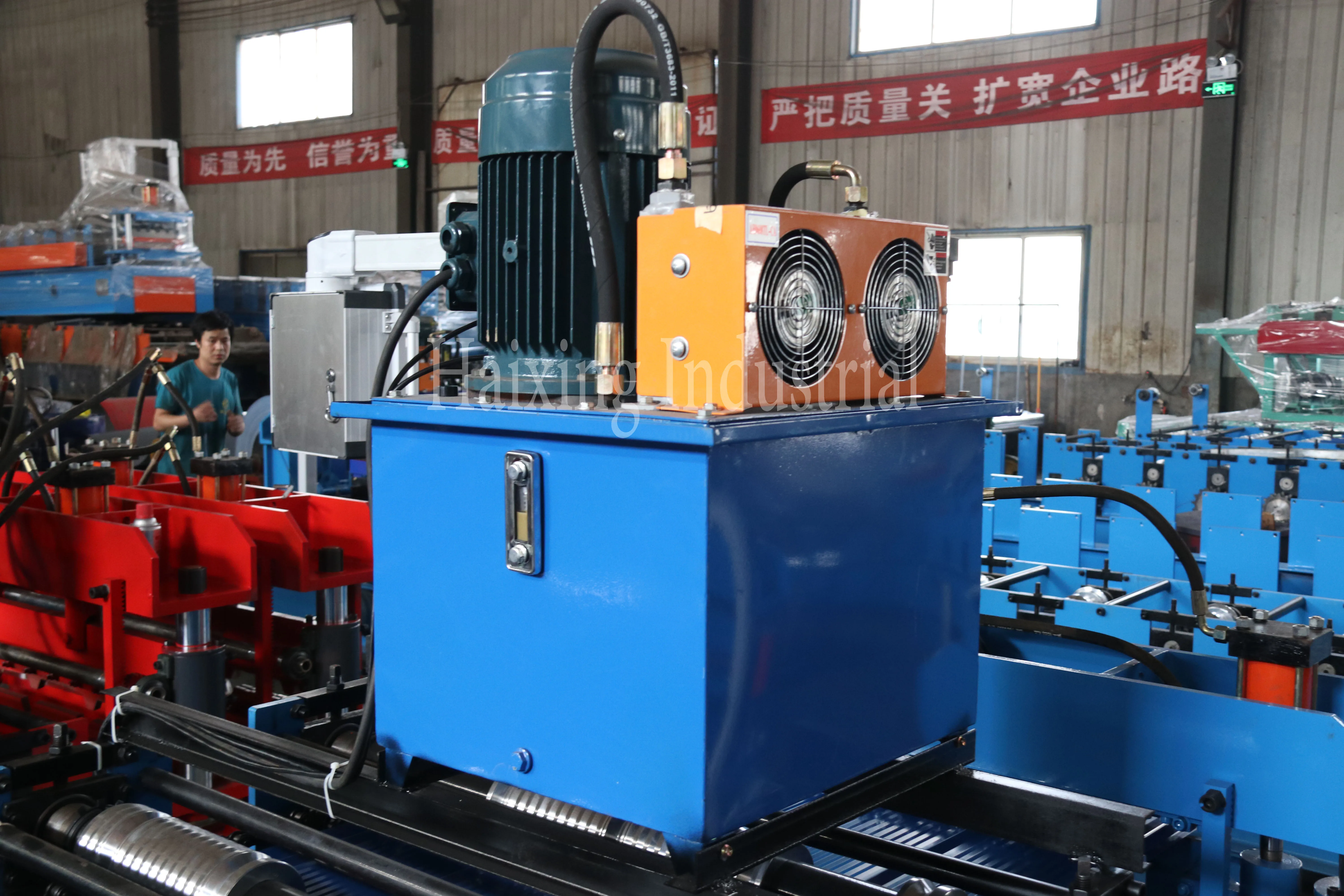 maquina acanaladora de calaminas de aluzinc 5v de fabrica de techos