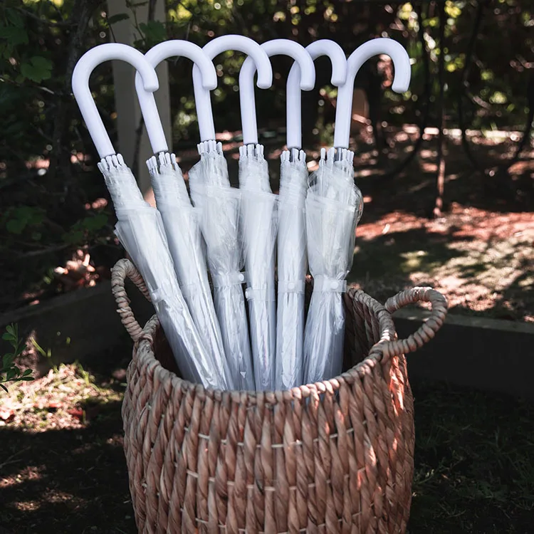 Yubo Transparent Wedding Umbrella Rainy Day Clear Umbrella For Event