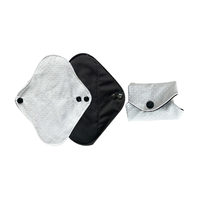 custom washable reusable nice day bamboo Anti-slip menstrual pads women sanitary pad napkin