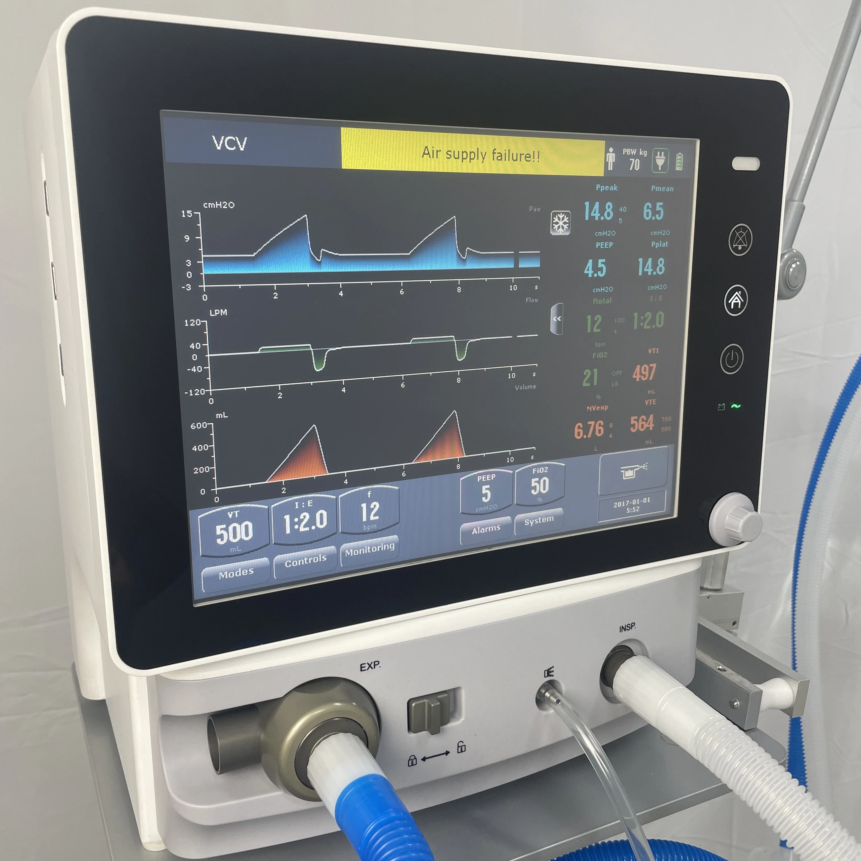 Icu ventiilators Children Breathing apparatus surgical ventiilator Operating Room Ventilator