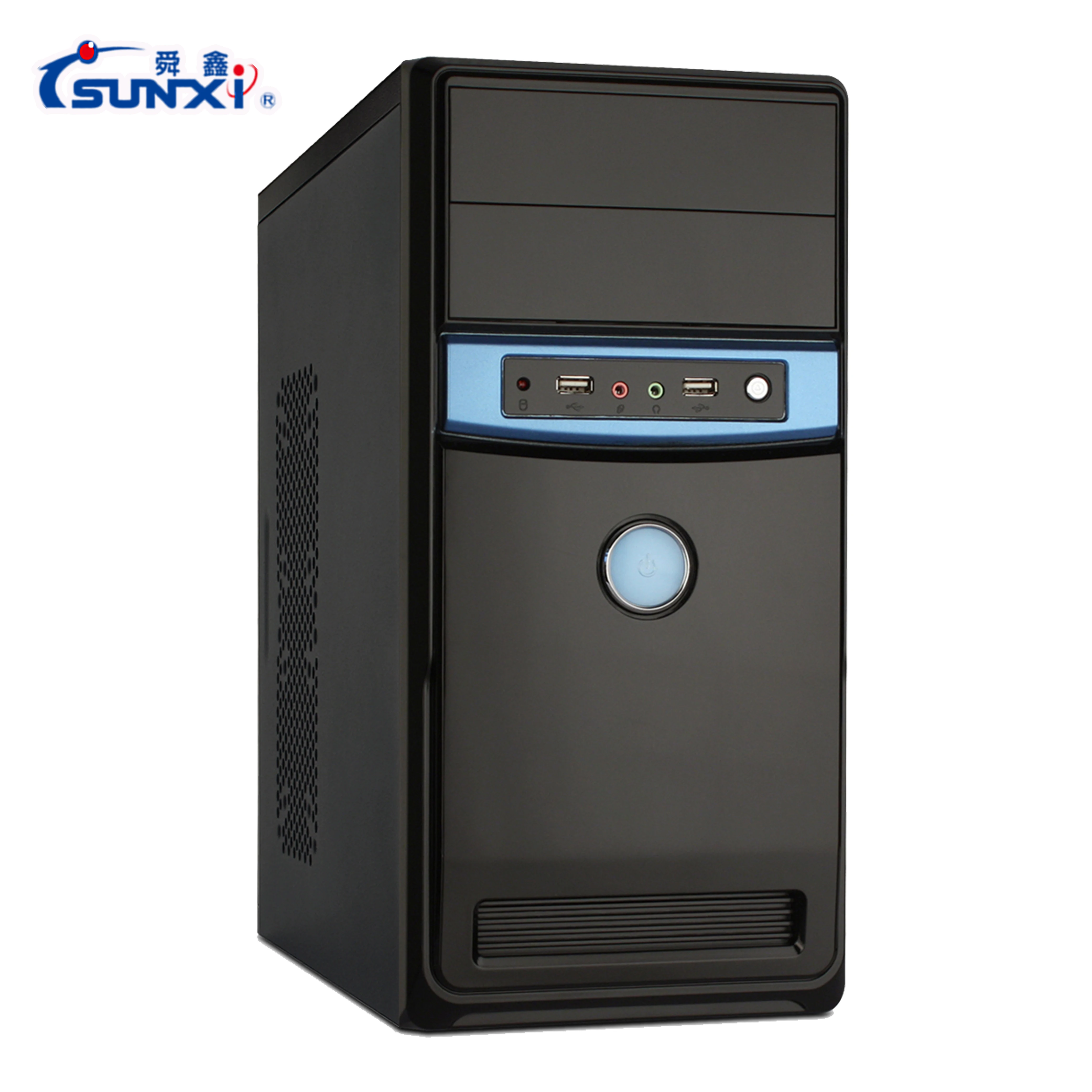 desktop gaming pc casing factory direct cheap vertical box office cpu cabinet gamer computer case