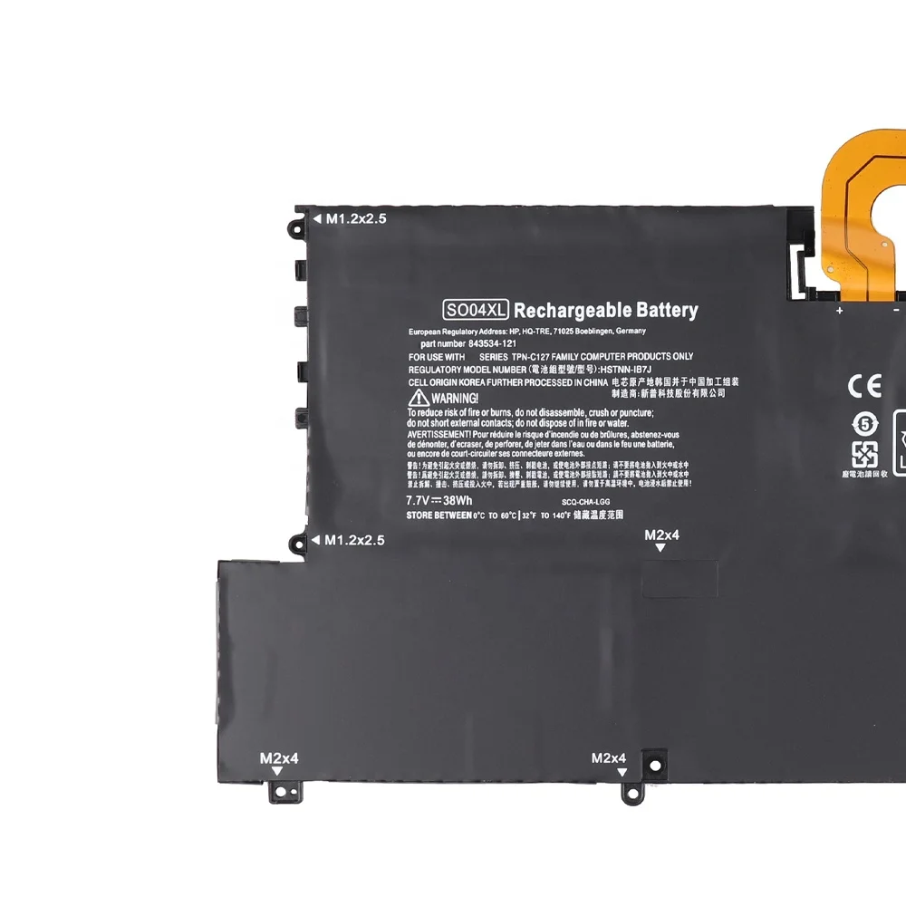 Strength Factory Laptop Battery For HP Spectre 13-V100NH 13-V011TU Spectre 13-V100NI battery TPN-C127 HSTNN-IB7J SO04XL