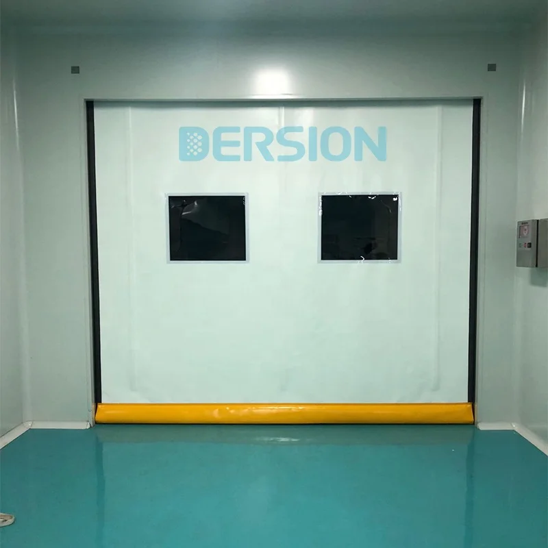  Dersion грузовой воздушный Душ ПВХ вращающаяся дверь