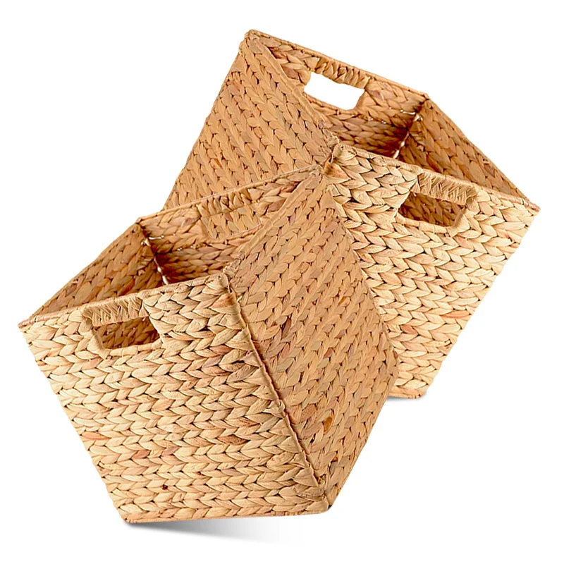 Hot items wholesale Vietnam handmade laundry rattan wicker basket organic products online