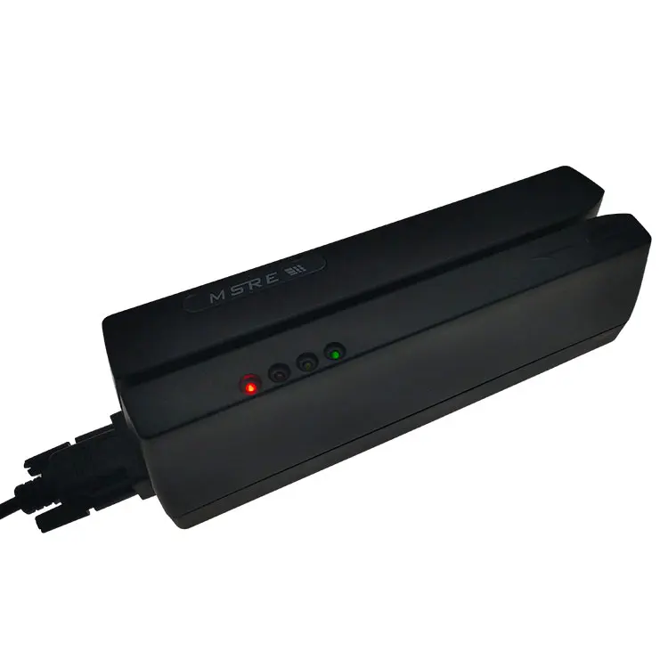 Read write metallic magnetic card USB Magnetic Stripe Card Reader & Encoder