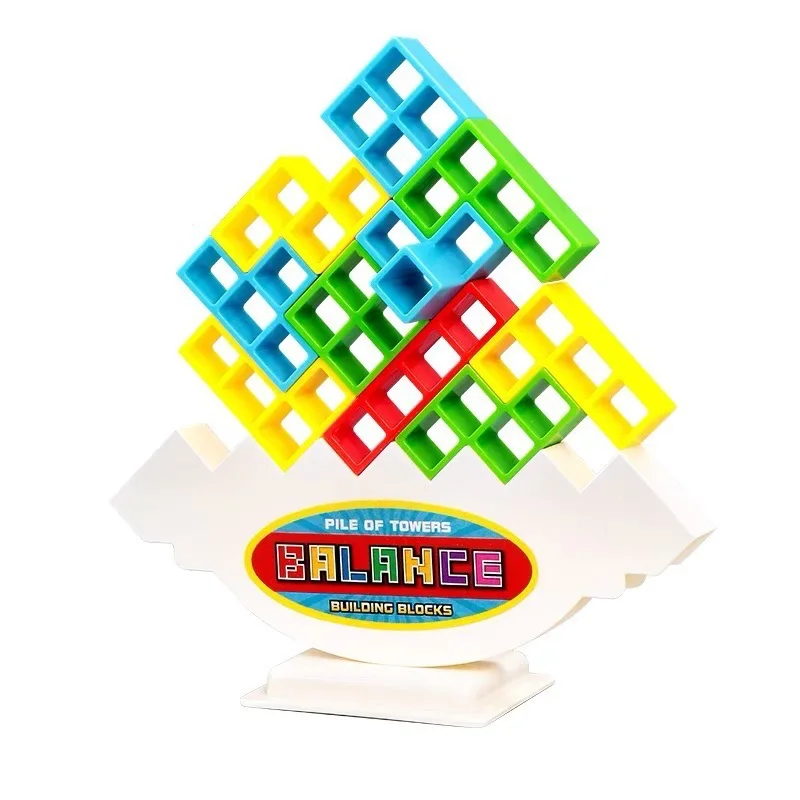 Развивающие игрушки качели строительные блоки штабелируемые российские балансировочные подарок для детей