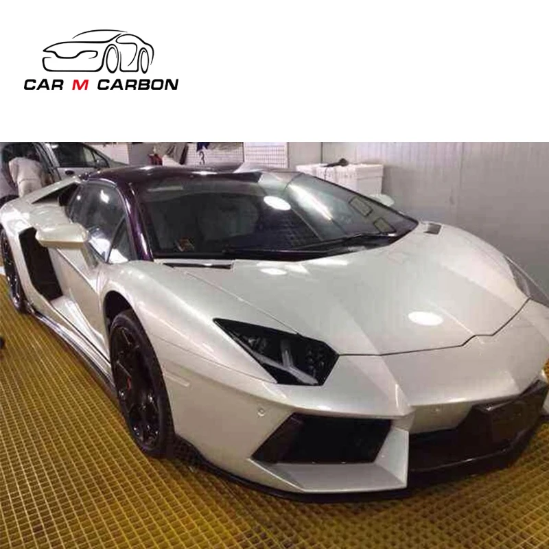lp700 body kit fit for 2011-2016y dry carbon fiber material DMC style front bumper and rear bumper and side skirts