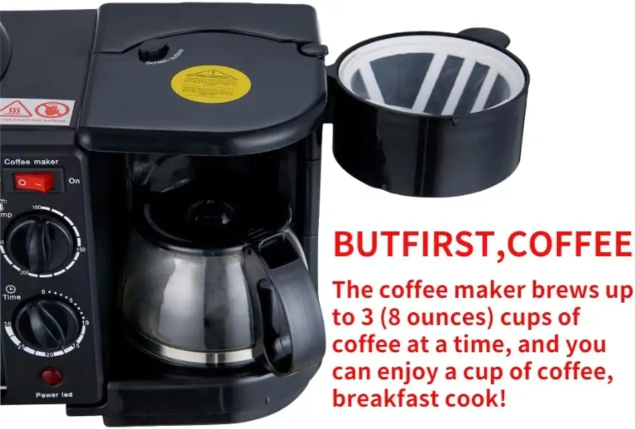 New Product Multi Function Breakfast Machine 3 In1 Breakfast Makers 110-240v