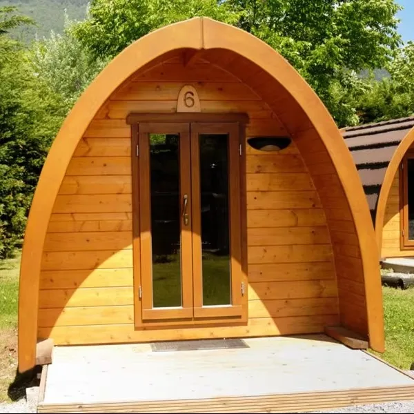High quality outdoor Wooden sauna 2 persons cedar barrel far infrared dry steam hot sale sauna