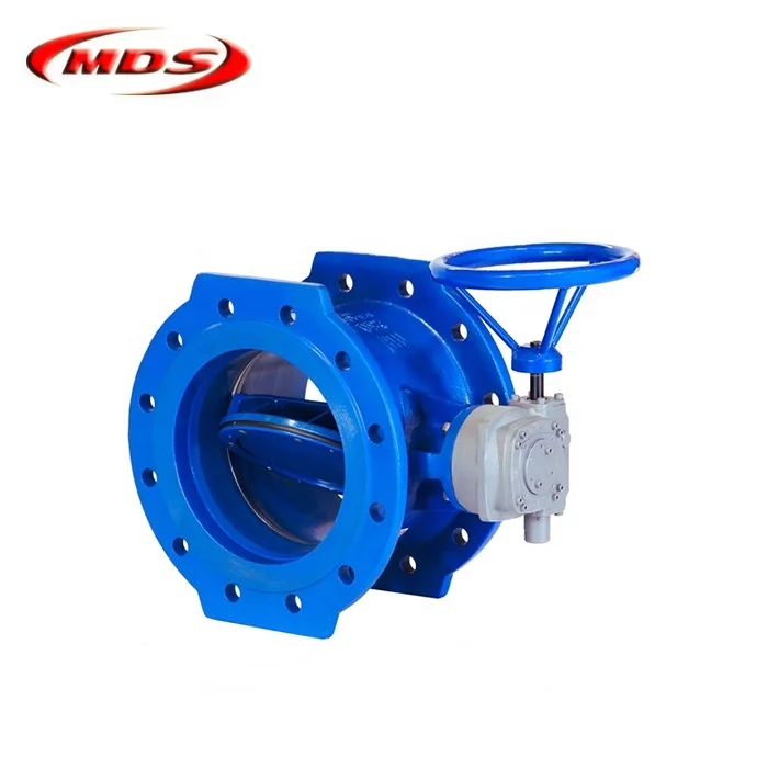 ductile cast iron 6 inch double eccentric butterfly valve price (60756347983)