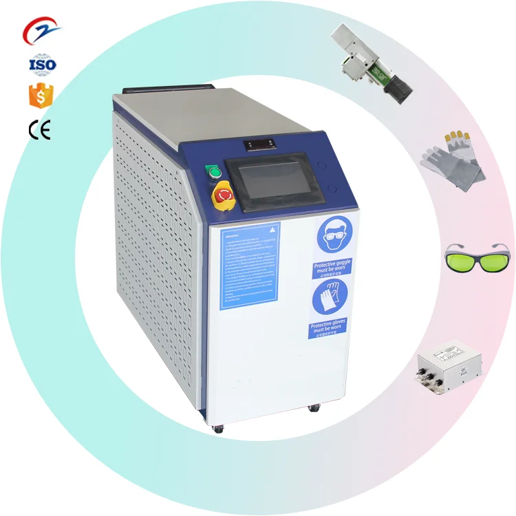 High Quality 1000w 1500w 2000w 3000w Laser Cleaning Machine For Clean Rust Oil etc