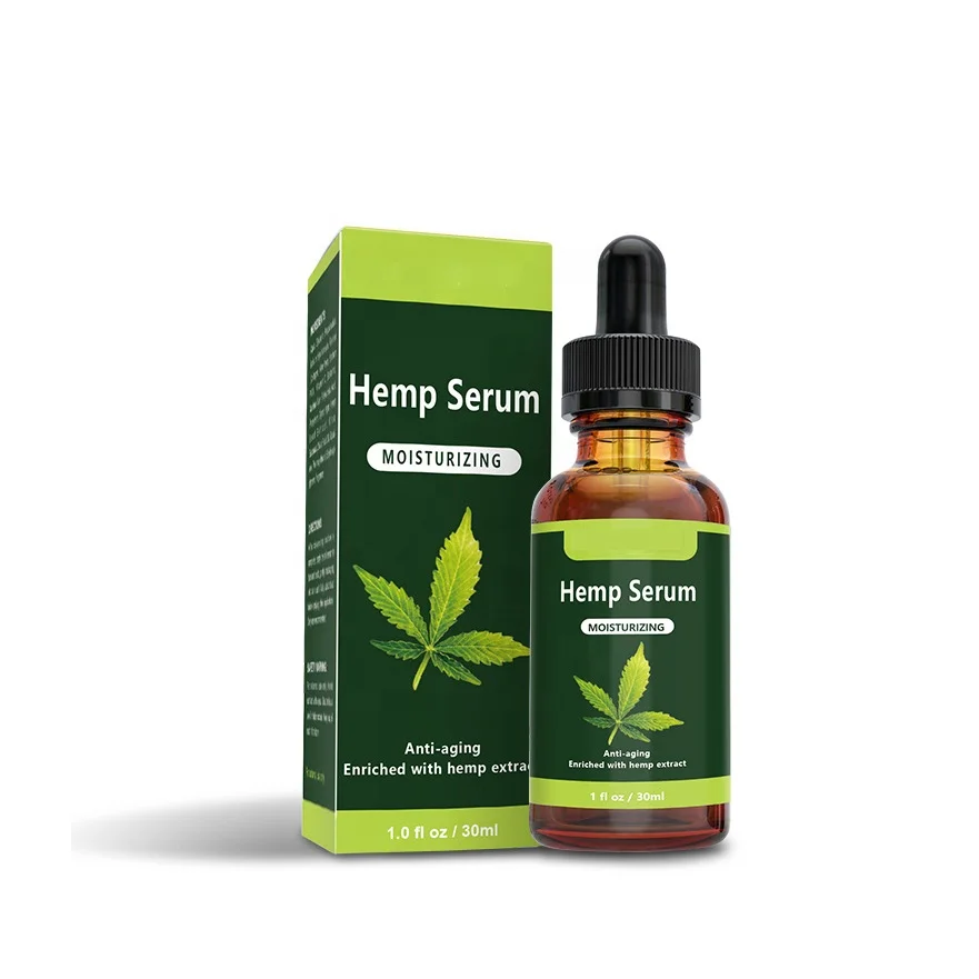 Hemp Seed Oil 30ml Soothing Massage Essential Oil Moisturizing And Brightening Skin care oil