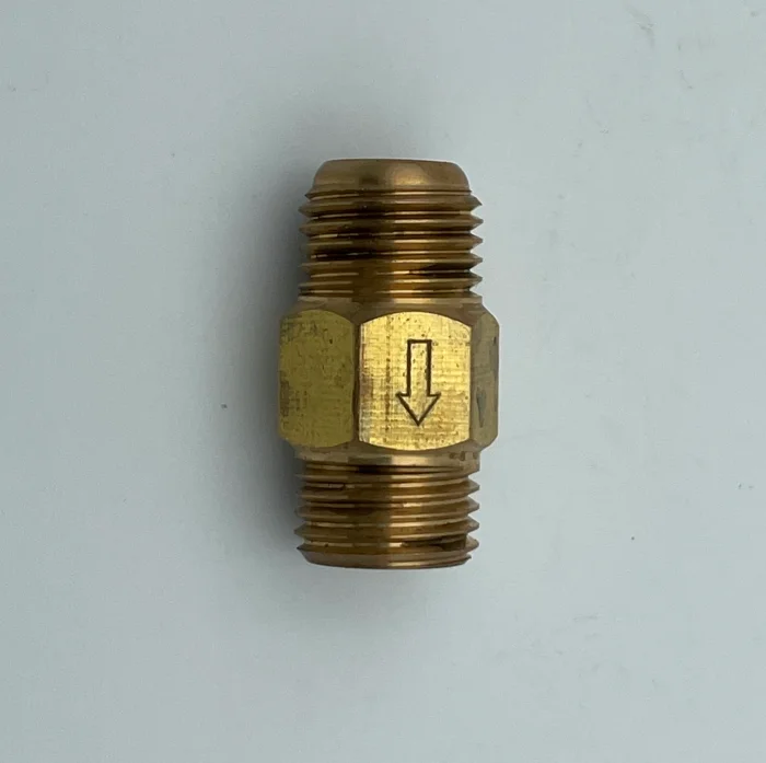 Factory Outlet High Quality Brass Gas Non Return Check Valve