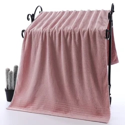 A Set Bamboo Fiber Bath Towels Hotel Bamboo Towel Bath Soft Absorbent Durable Bamboo Bath Towel Baby Antibacterial
