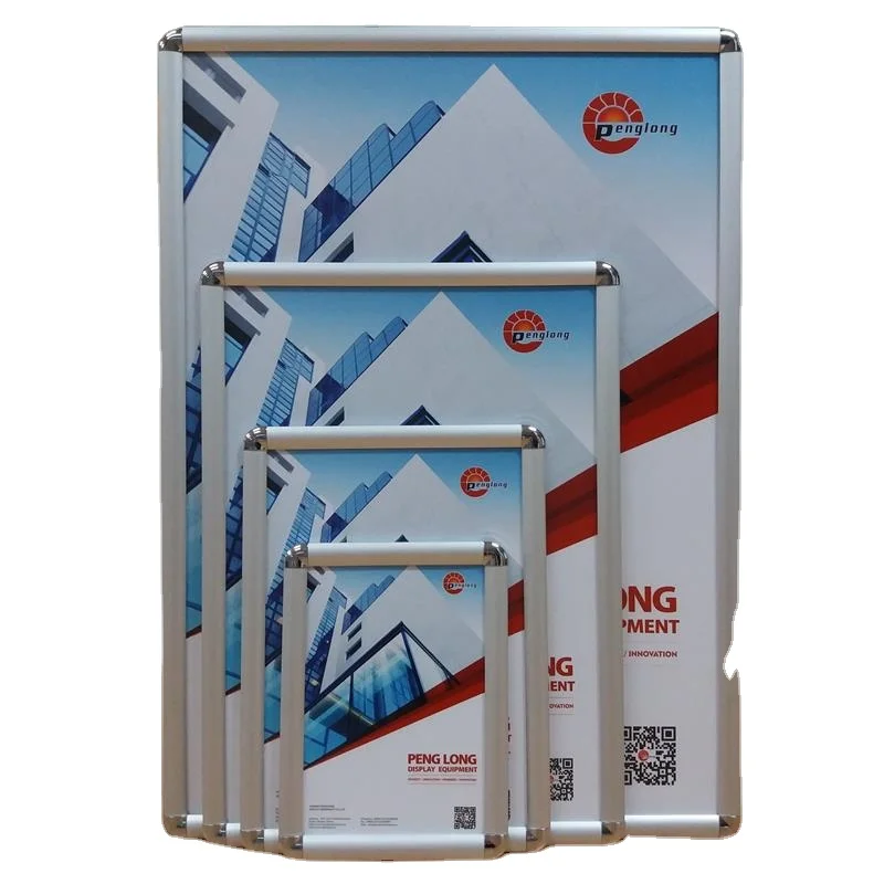 Outdoor Indoor Advertising ultra Slim Waterproof Picture Frame Snap Poster Frame,poster Frames Designs