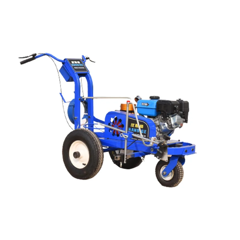 High quality hand push road line marking airless cold paint road marking machine  400hs road marking machine