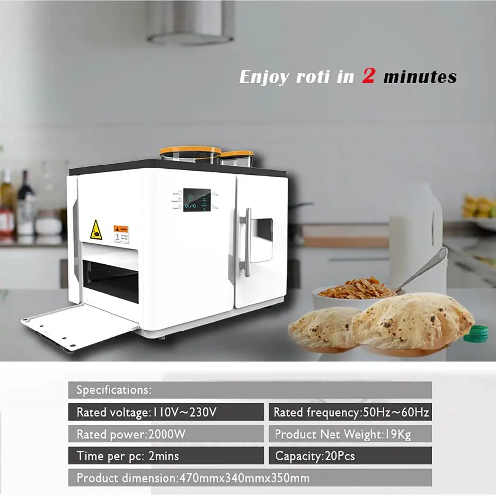 Wholesale Rotimaker Robot & Cutter Elektrische Rotimatic Robotic Roti Maker