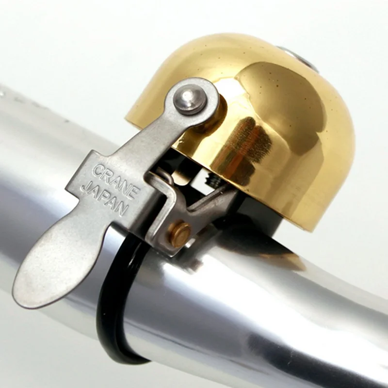 
Crane E-ne Japanese unique custom small bicycle brass bells for sale 