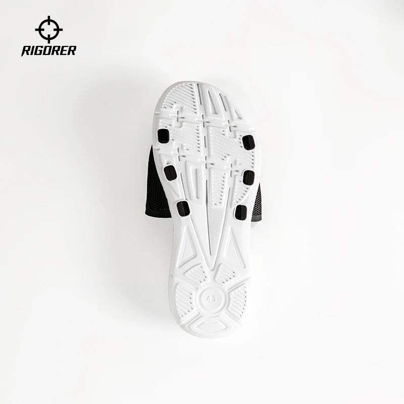 Rigorer Brand Custom Slippers High Tech Non Slip Elastic For Men Light Weight