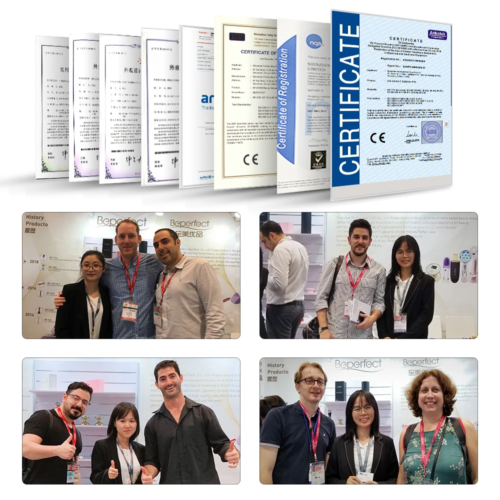 Beauty Personal Care Products 5 in 1 Ultrasonic LED vibration massage Face Skin Care Tools Other Beauty Equipment