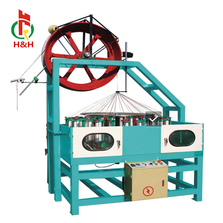 Henghui High Speed 120 Spindle Fiberglass Sleeve Horse Braiding Machine