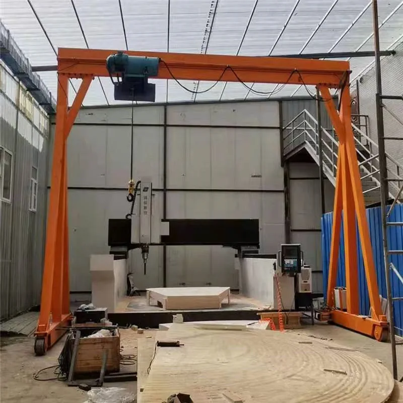 Porto Que Precio Tiene Mh Type Single Girder Gantry Cranwheelv1ton Design Provided Mobile Crane 2ton 3ton 5ton 3 Ton 2 Ton 7 Ton