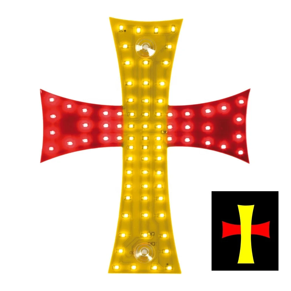 red cross light for off-road vehicle truck large truck led work light