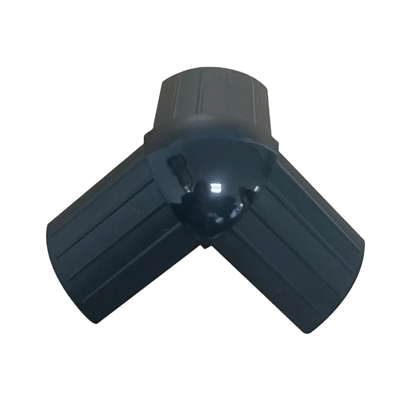 23mm ABS plastic showcase corner connector information exhibition desk bracket connect-it corner joiners  for aluminium Profile