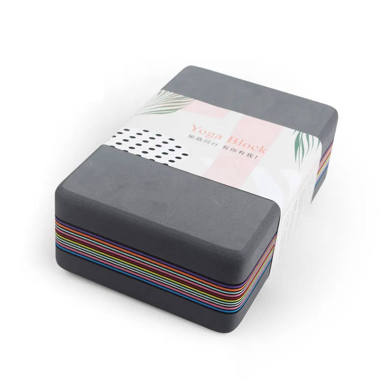 Custom Wholesale Travel Waterproof Hot Print Multi Layer Tpe Yoga Block