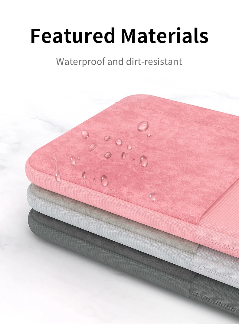 Lightweight Sleeve Laptop Bags PU Leather Pouches For Huawei 7.9 8.4inch 9.7 11inch Universal Tablet Case For iPad Air Pro Mini