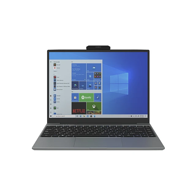 Great Asia New Design 14 Inch Wd10  Quad Core Notebook Computer Office 4GB+64GB IPS Laptops