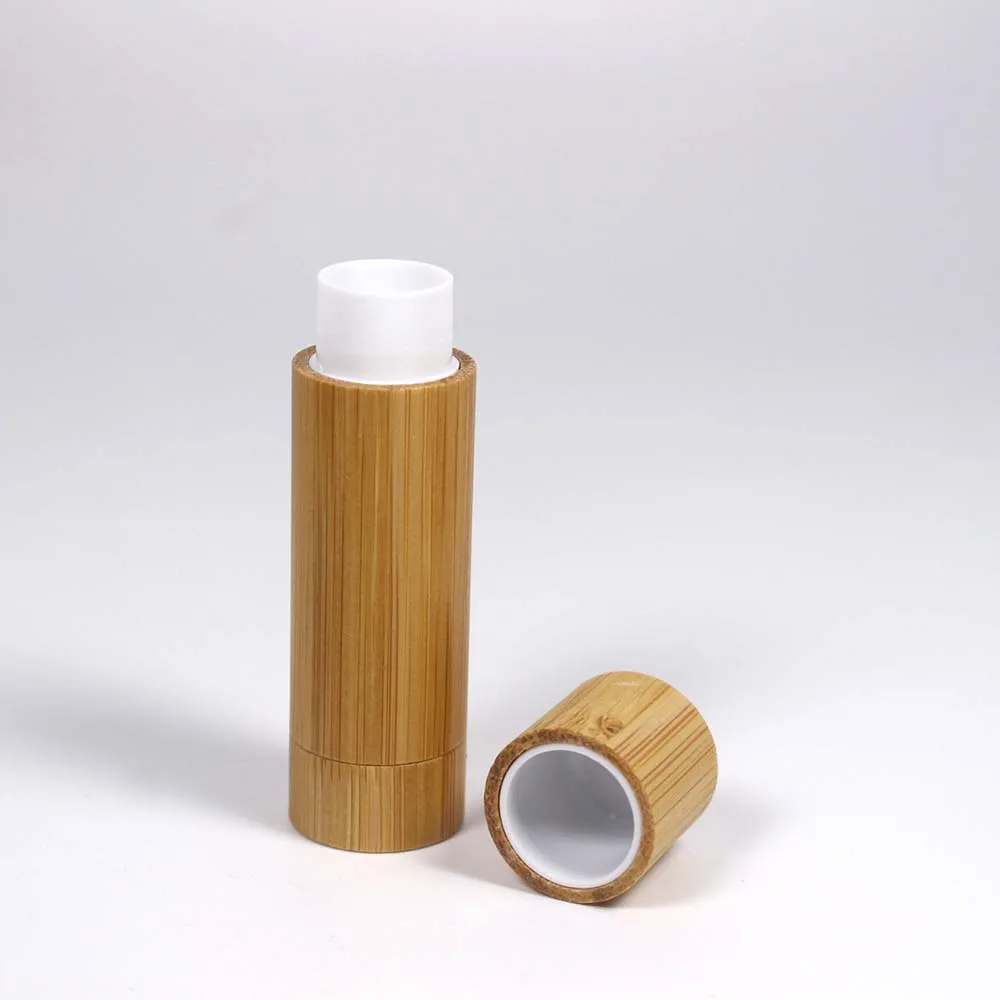 Bamboo Lipstick Tube 5g Eco friendly bamboo and plastic cosmetic packaging container