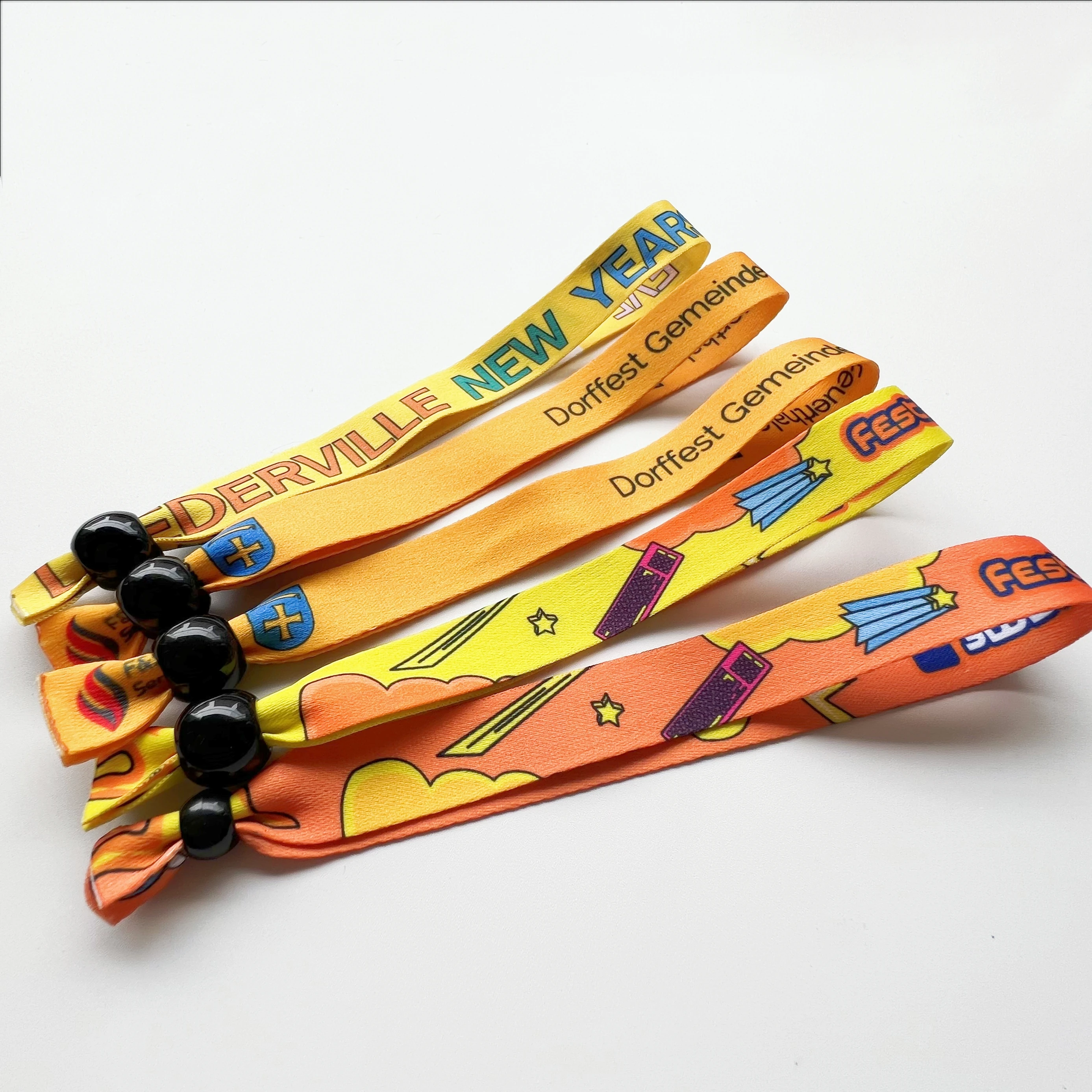 2024* Cheap Event Fabric Wristband with Lock