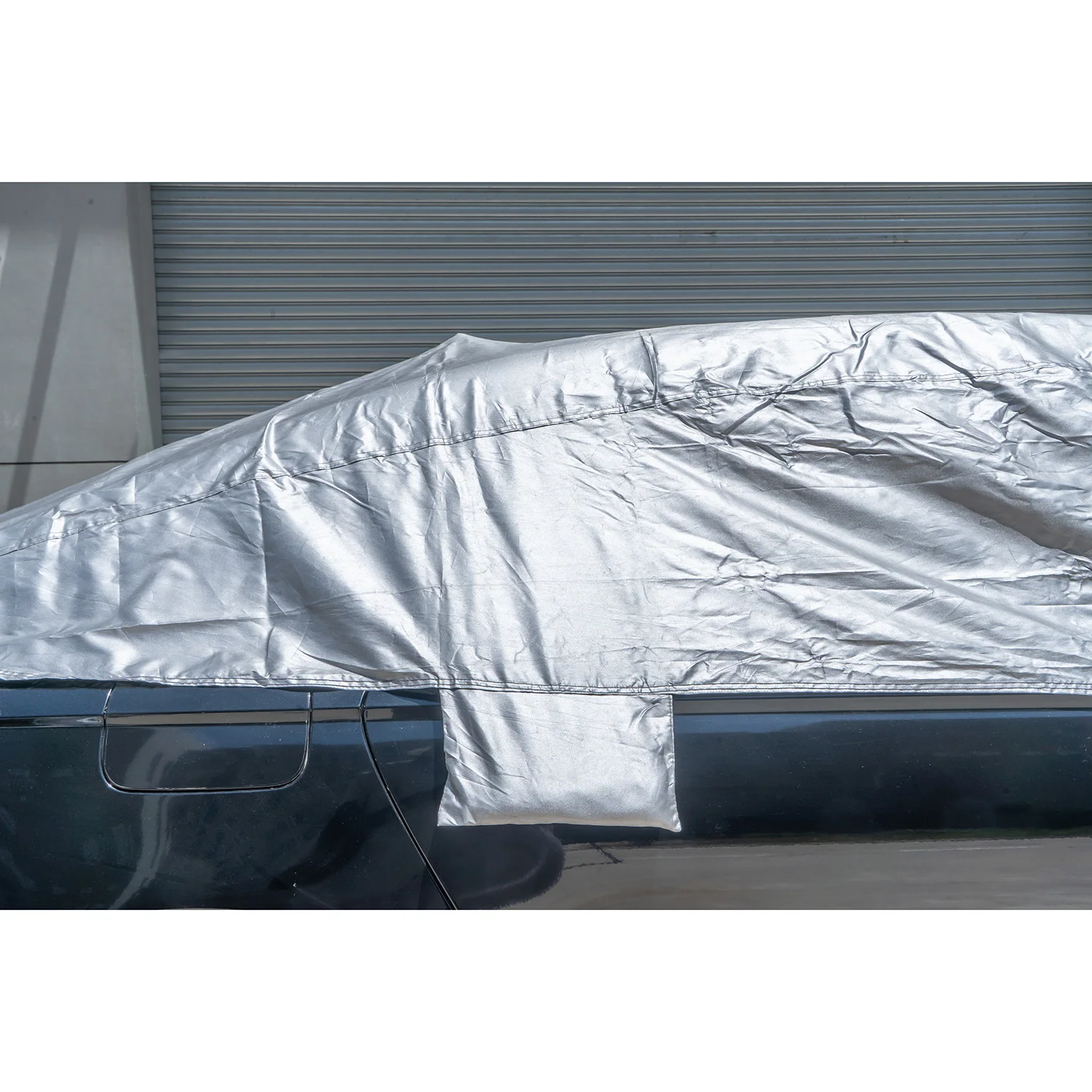 Haomiao high quality Customized half-car cover Dustproof Windscreen cover snow cover